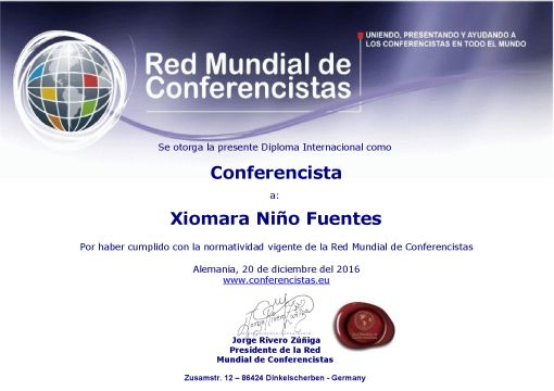 Conferencista Xiomara