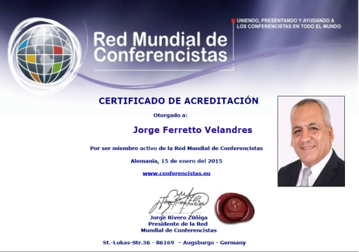 Jorge Ferretto Red Mundial de Conferencistas