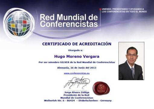 Hugo Moreno Vergara Conferencista