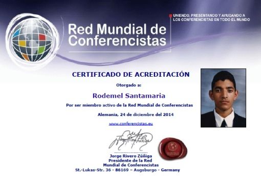 Rodemel Santamaría - Conferencista de Honduras