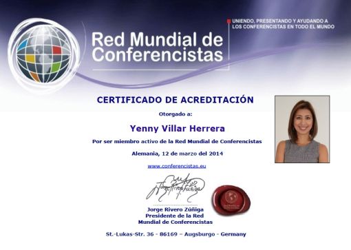 Yenny Villar Conferencista